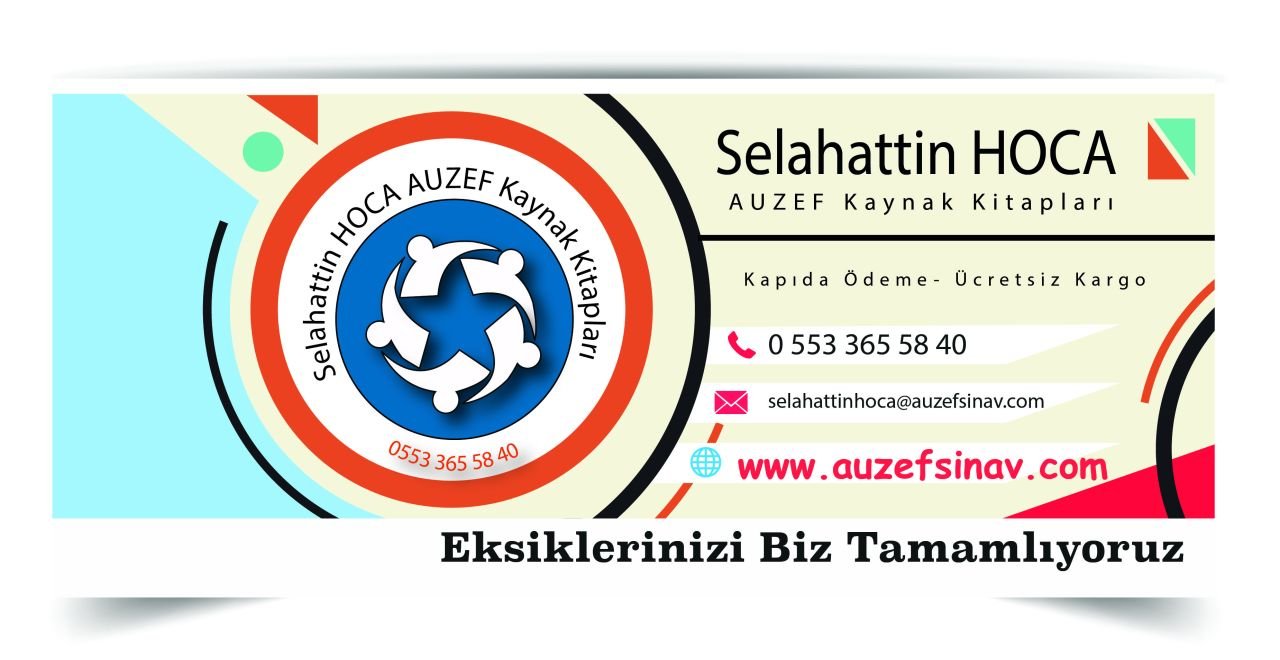 Auzef Kaynak Kitapları