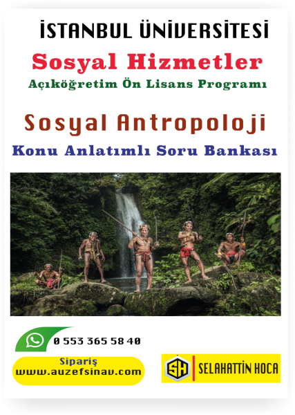 Sosyal Antropoloji Konu Anlatımlı Soru Bankası