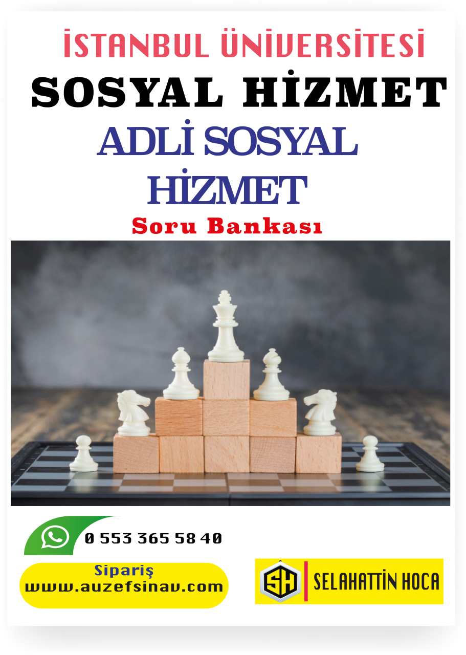 Adli Sosyal Hizmet Soru Bankası