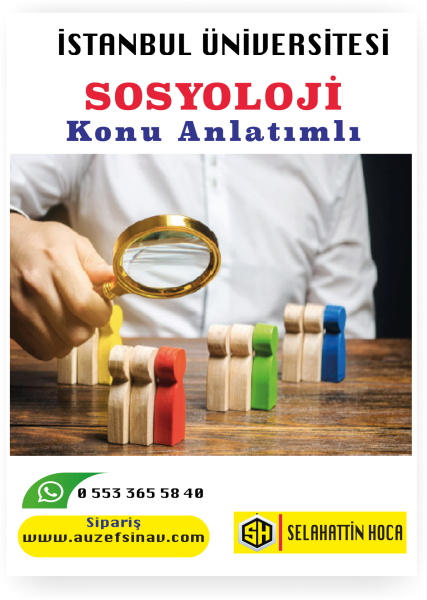 Sosyoloji Konu Anlatımlı Soru Bankası