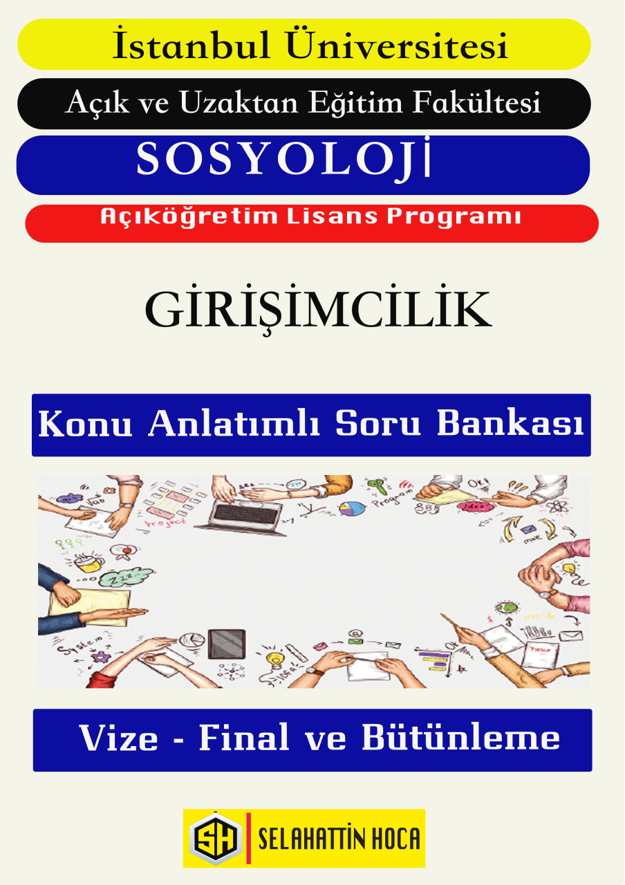 Girişimcilik Konu Anlatımlı Soru Bankası