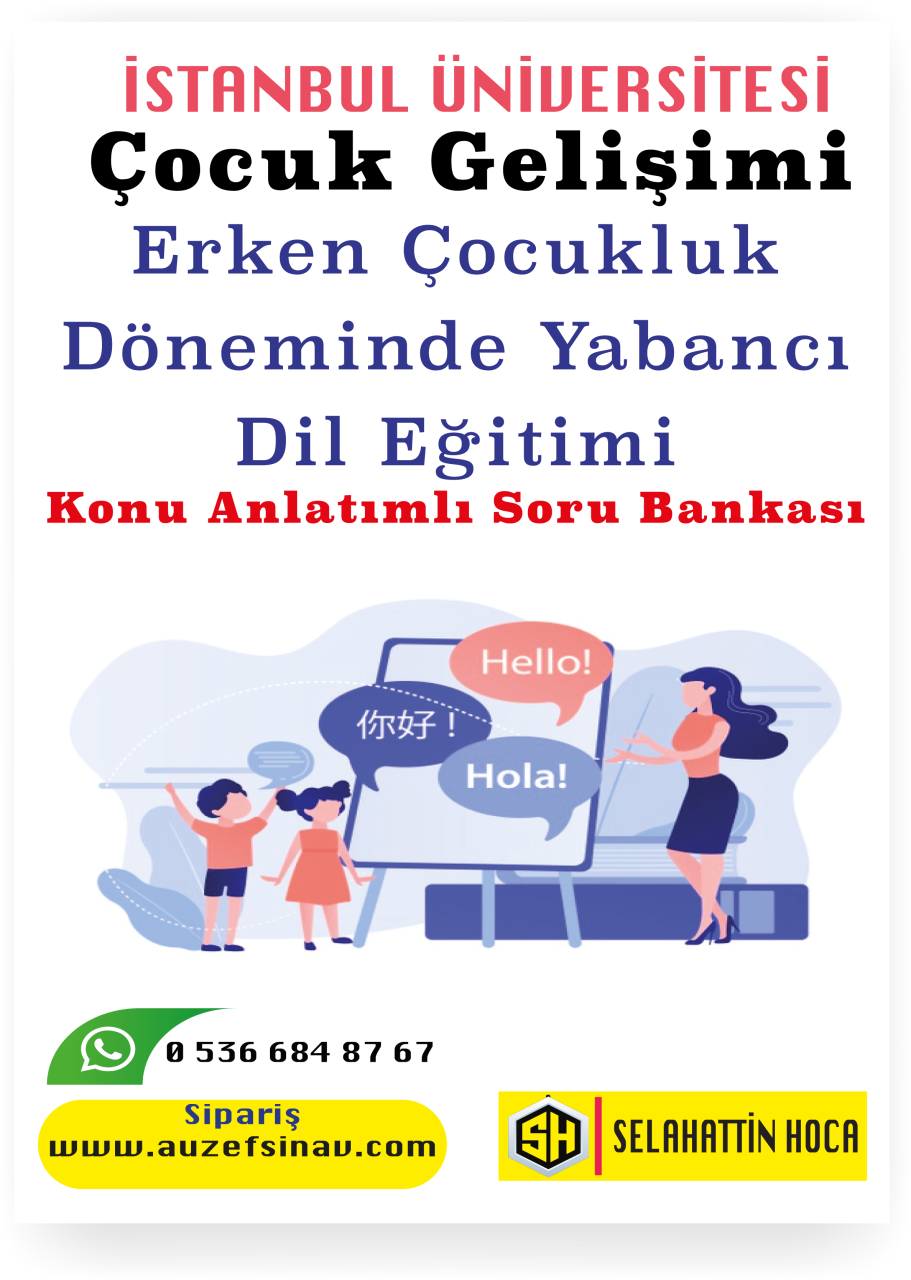 Erken Çocukluk Döneminde Yabancı Dil Eğitimi Konu Anlatımlı