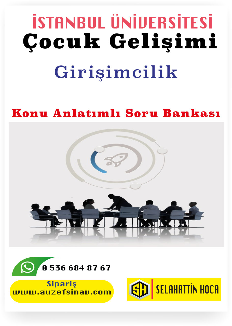 Girişimcilik Konu Anlatımlı