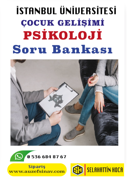 Psikoloji (Çocuk Gelişimi) Soru Bankası