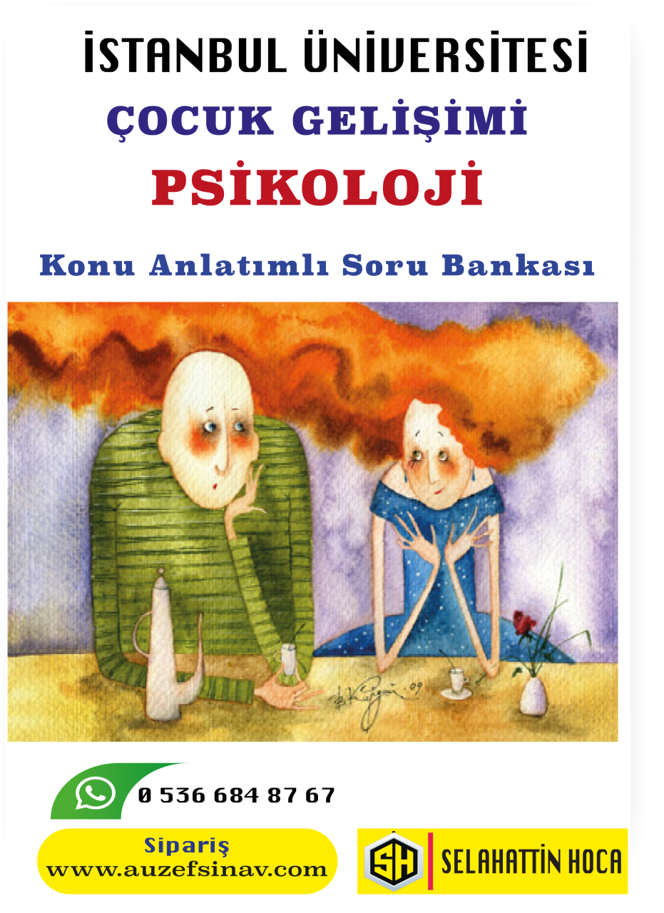 PSİKOLOJİ (Çocuk Gelişimi) Konu Anlatımlı