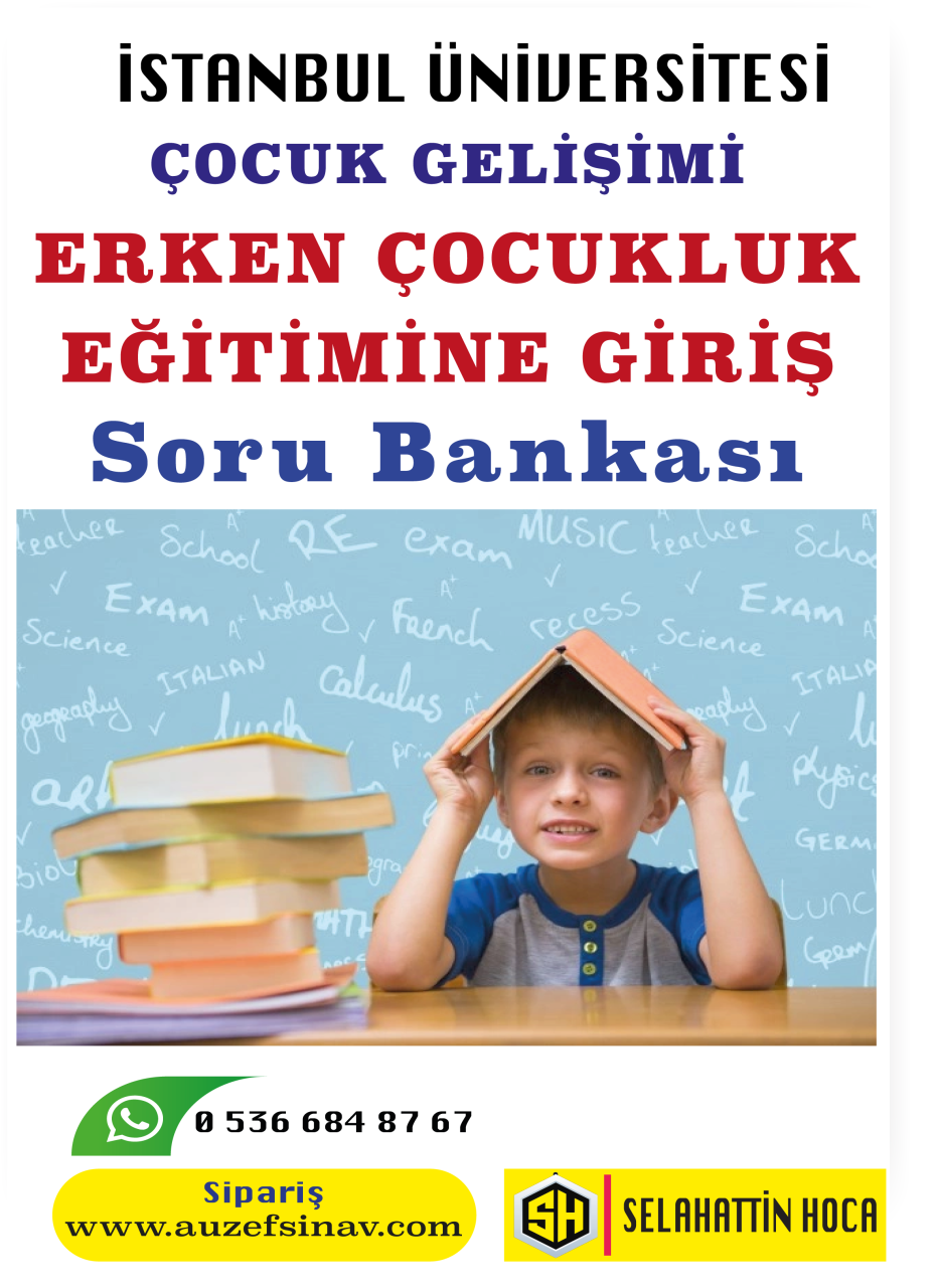 Erken Çocukluk Eğitimine Giriş Soru Bankası