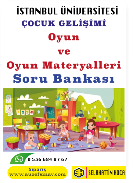 Oyun  ve  Oyun Materyalleri Soru Bankası