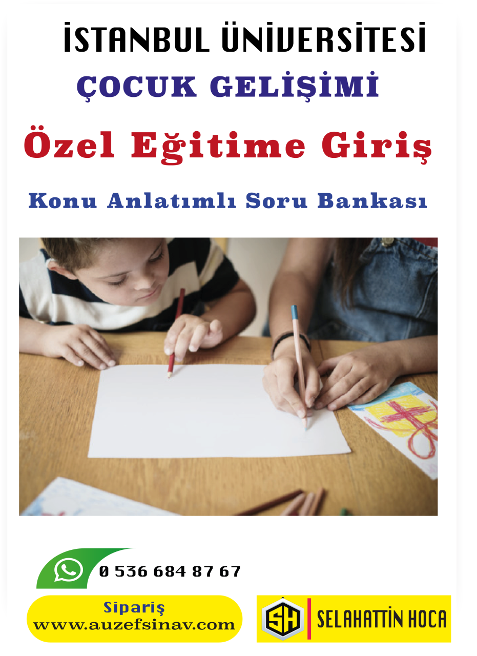 Özel Eğitime Giriş Konu Anlatımlı