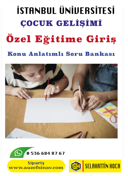 Özel Eğitime Giriş Konu Anlatımlı