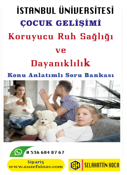 Koruyucu Ruh Sağlığı ve  Dayanıklılık Konu Anlatımlı Soru Bankası