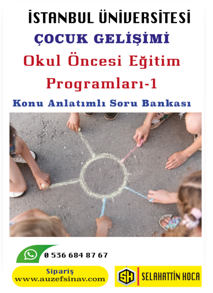 Okul Öncesi Eğitim Programları-1 Konu Anlatımlı