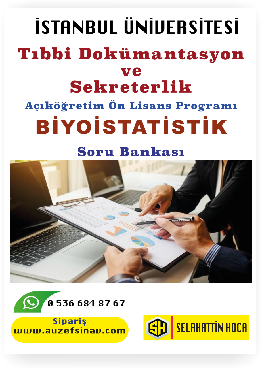 Biyoistatistik Soru Bankası