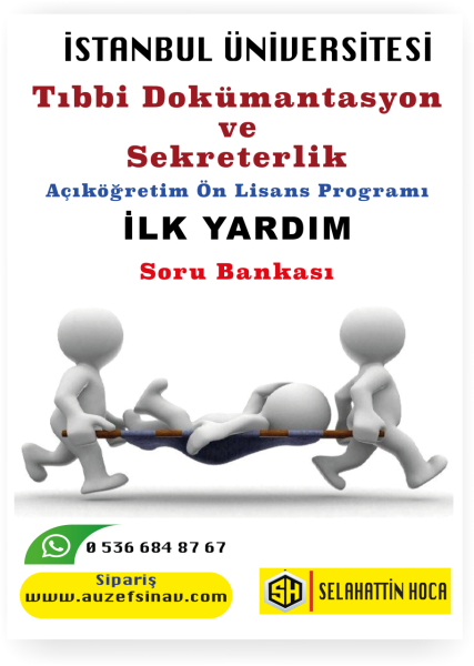 İlk Yardım Konu Anlatımlı Soru Bankası