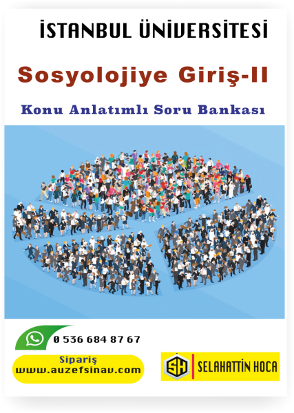 Sosyolojiye Giriş-2 Konu Anlatımlı Soru Bankası
