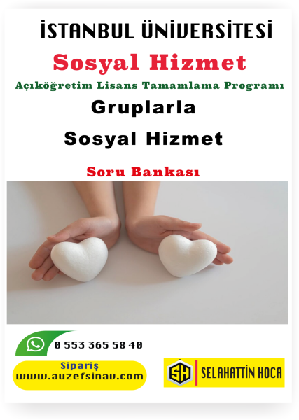 Gruplarla Sosyal Hizmet  Soru Bankası