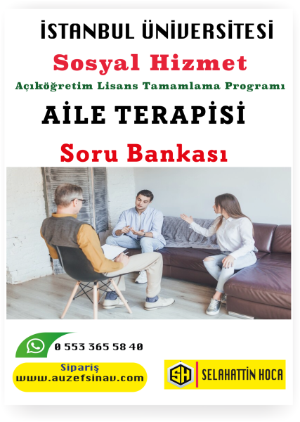 Aile Terapisi Soru Bankası