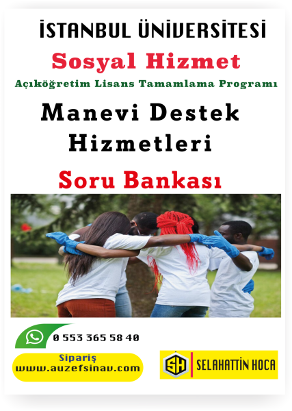 Manevi Destek Hizmetleri Soru Bankası