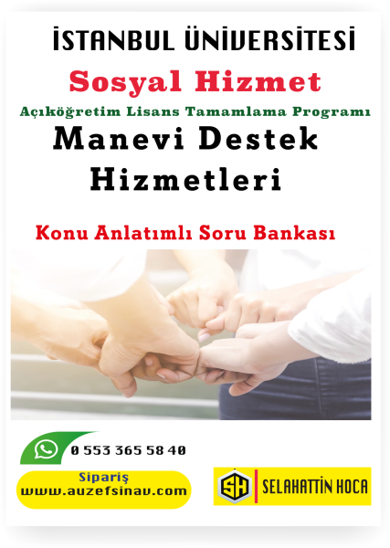 Manevi Destek Hizmetleri Konu Anlatımlı Soru Bankası