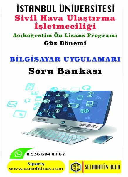 Bilgisayar Uygulamaları Soru Bankası