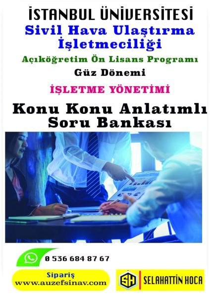 İşletme Yönetimi Konu Anlatımlı Soru Bankası