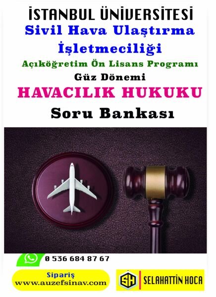 Havacılık Hukuku Soru Bankası
