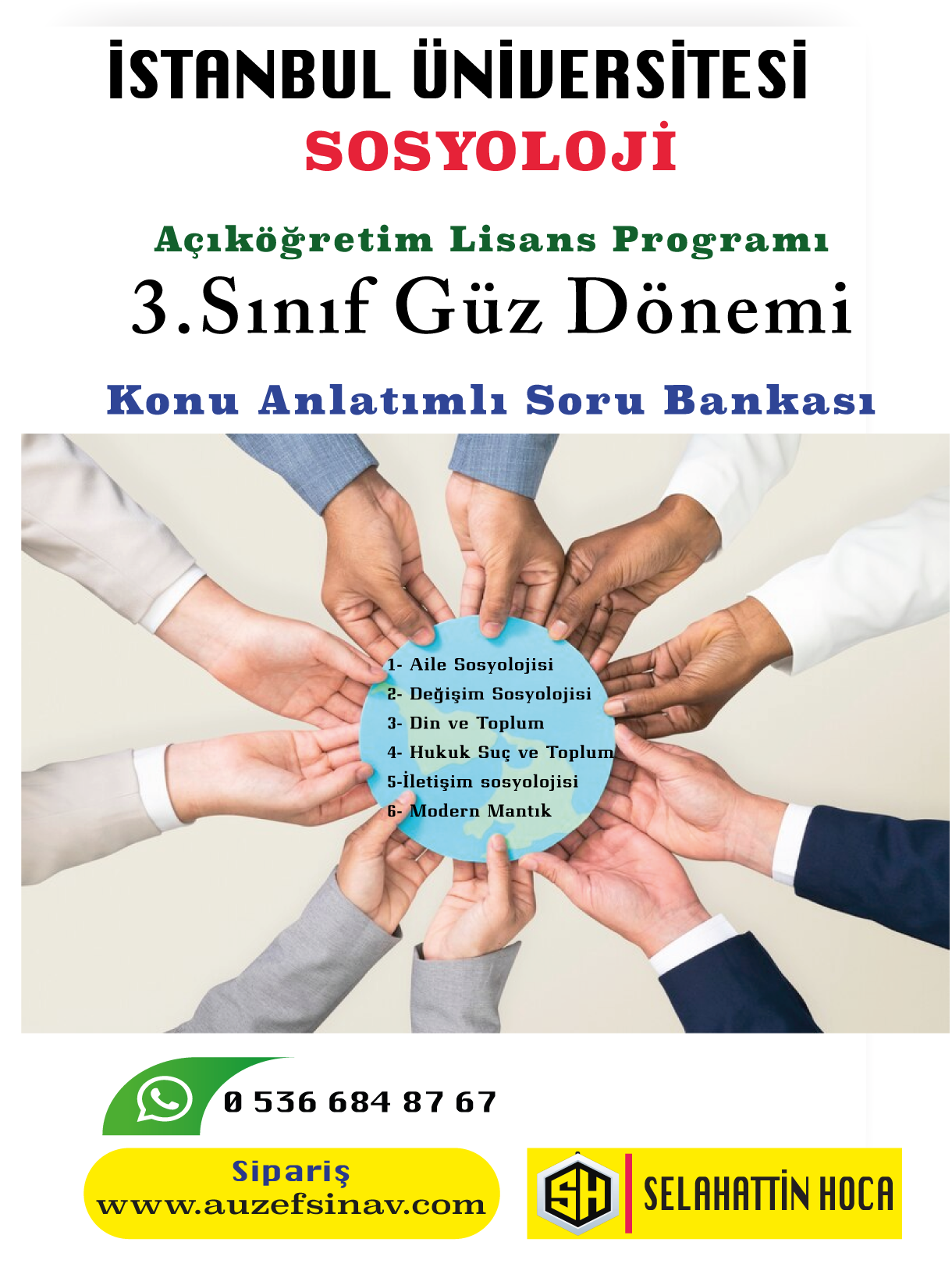Sosyoloji 3.Sınıf Konu Anlatımlı Soru Bankası