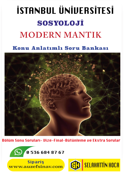 Modern Mantık - (Sosyoloji)