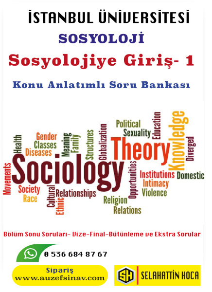 Sosyolojiye Giriş - 1