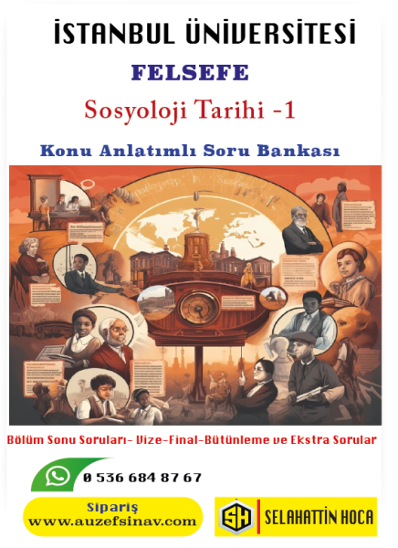 Sosyoloji Tarihi -1 (Felsefe)