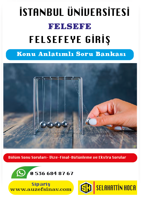 Felsefeye Giriş (Felsefe Bölümü)