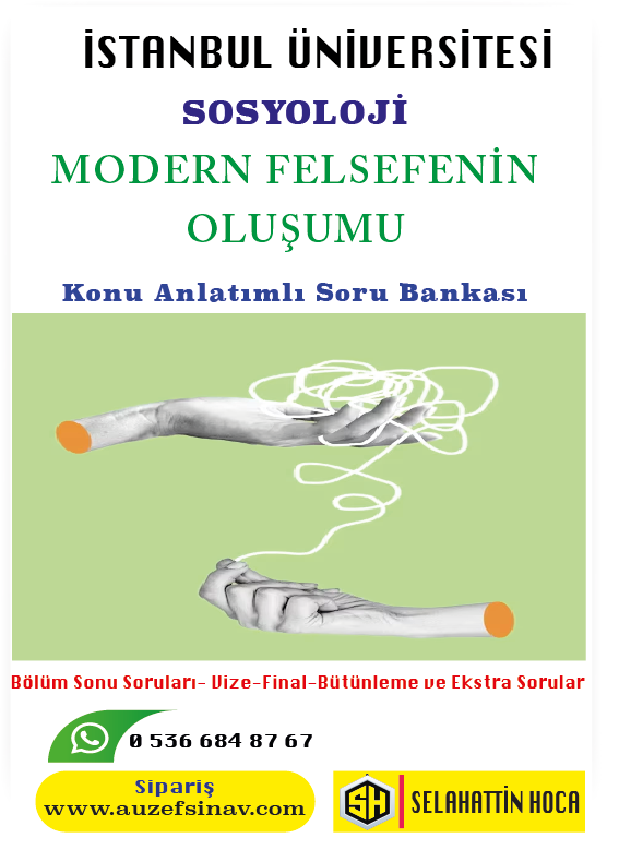 Modern Felsefenin Oluşumu