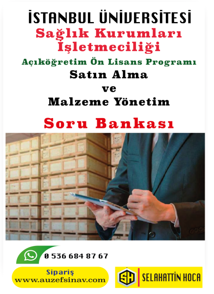Satın Alma ve Malzeme Yönetimi