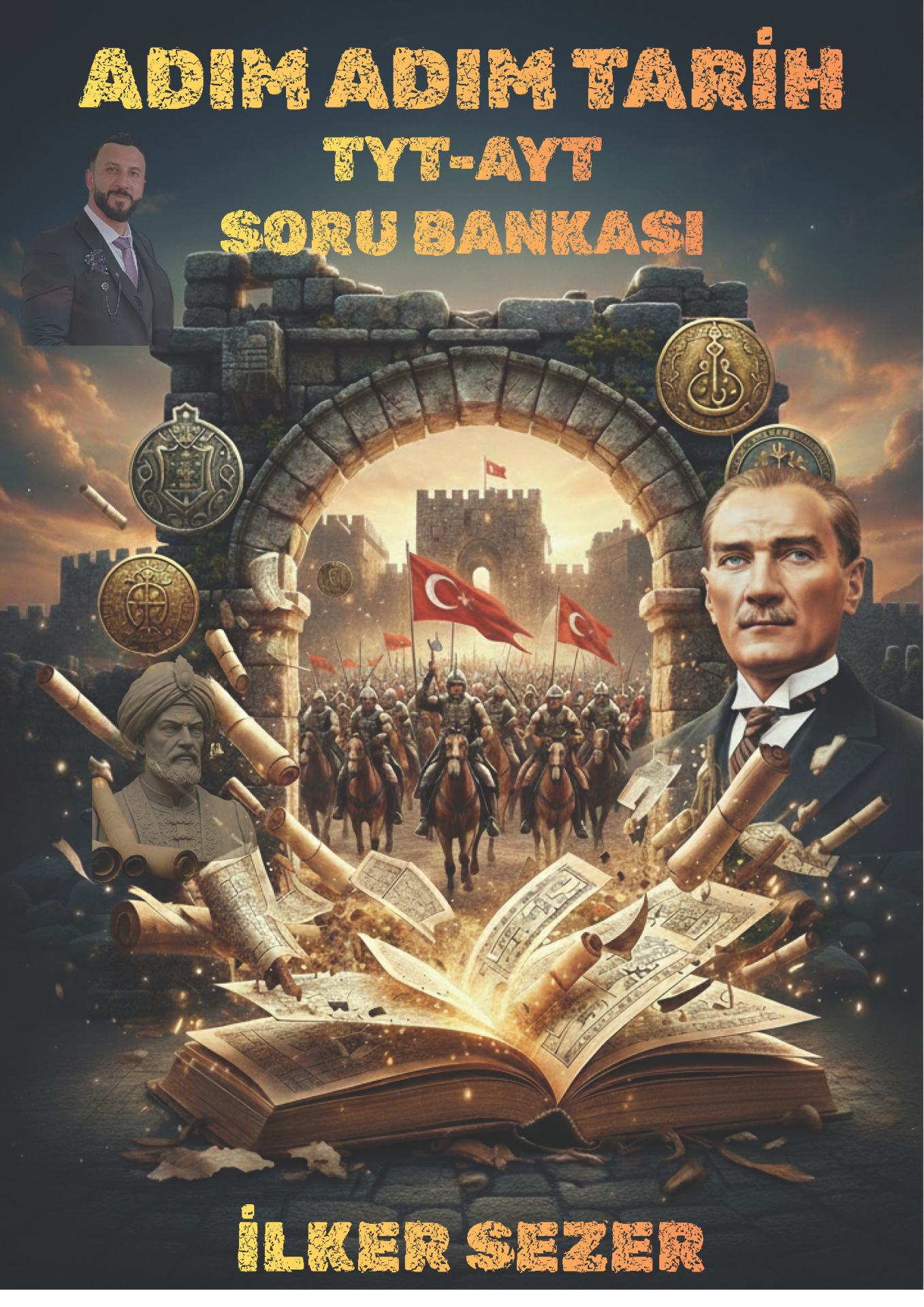 ADIM ADIM TARİH KPSS-AGS-TYT-AYT SORU BANKASI