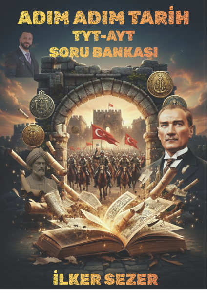 ADIM ADIM TARİH KPSS-AGS-TYT-AYT SORU BANKASI